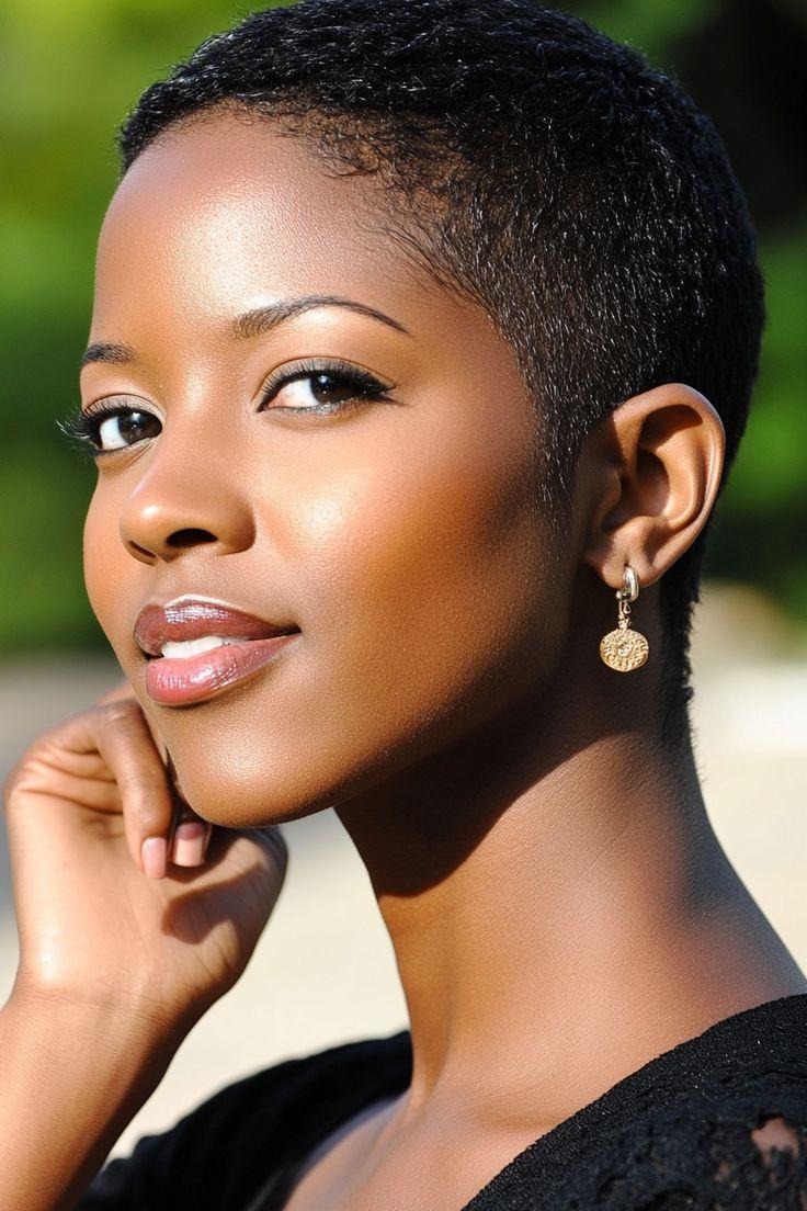 modern short haircut with texture and movement