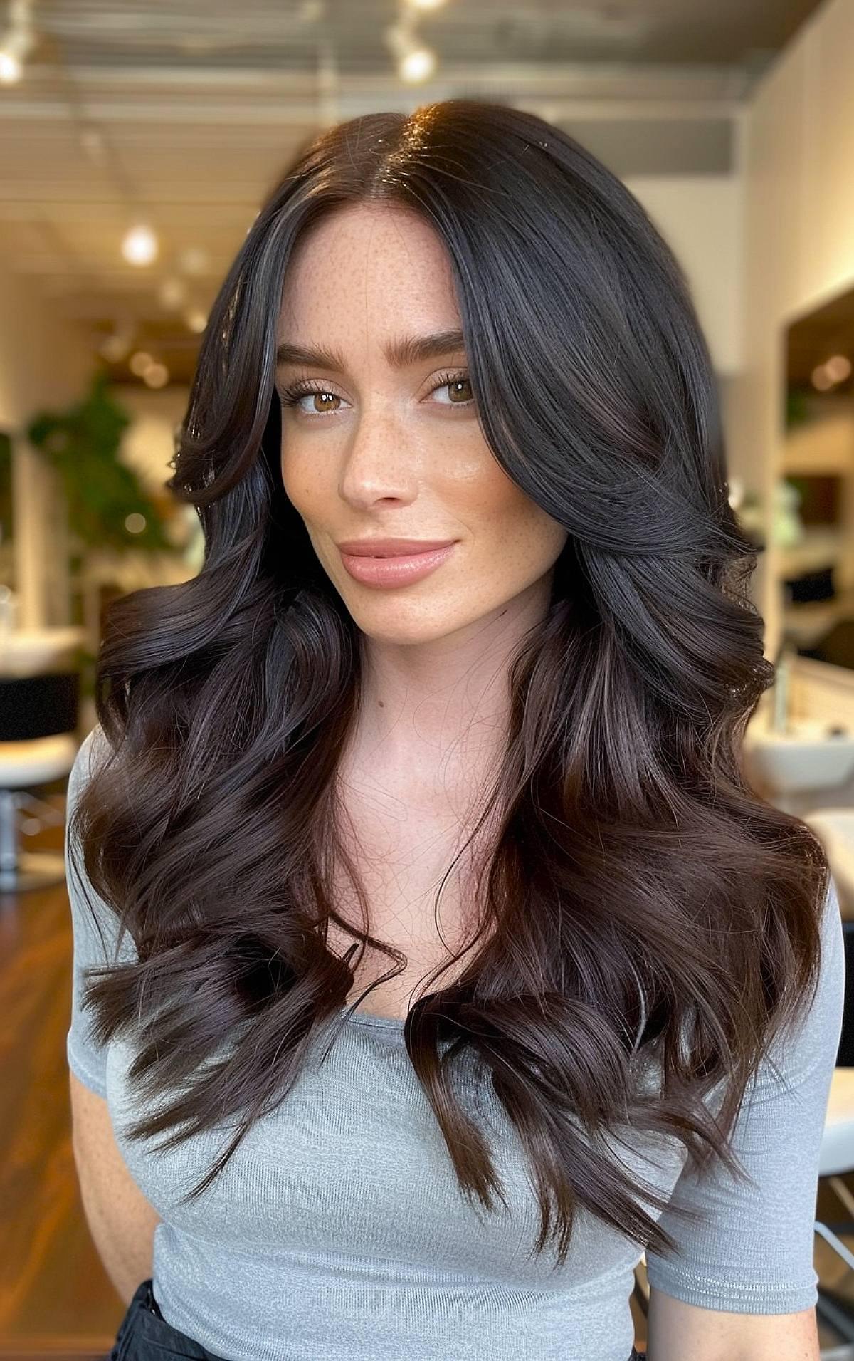 butterfly cut consultation and face framing layers in Kissimmee