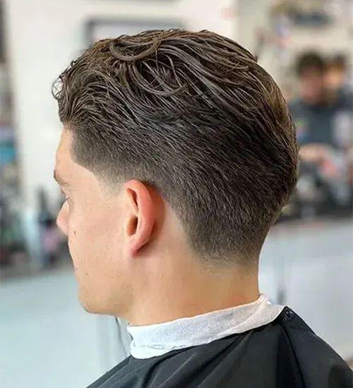 mens haircut consultation and styling