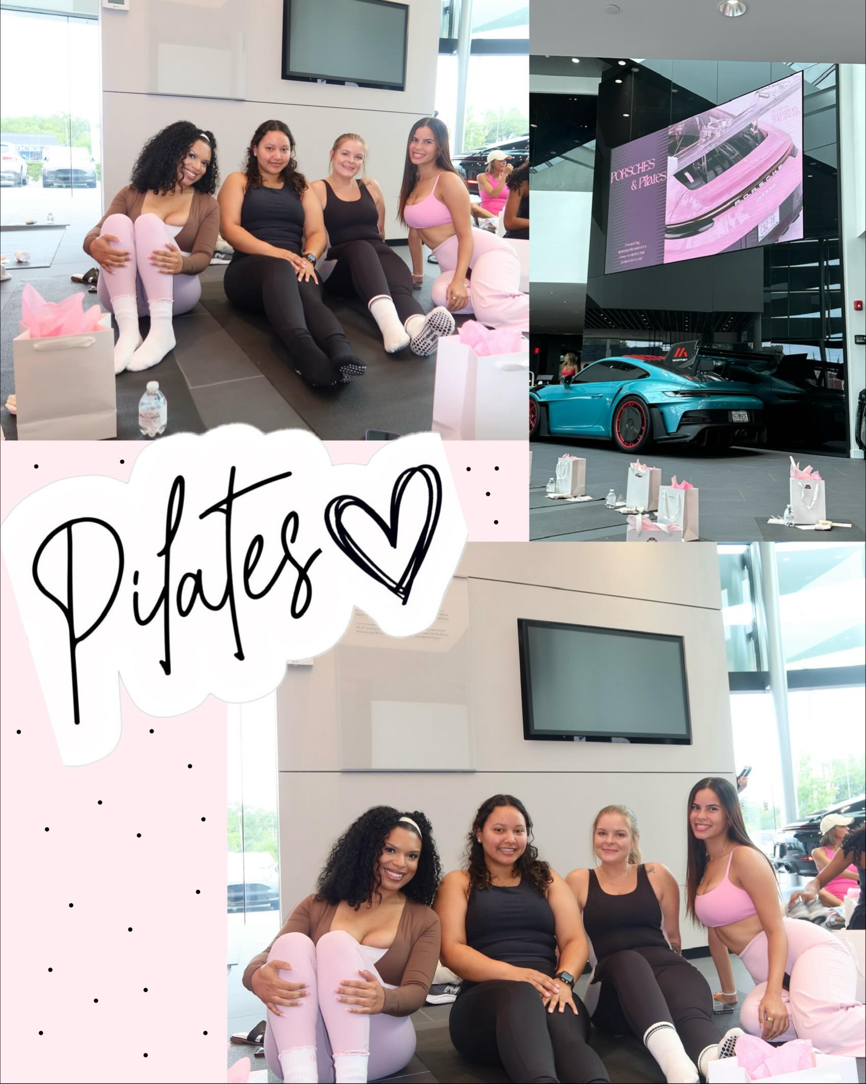 Porsches and Pilates event highlights